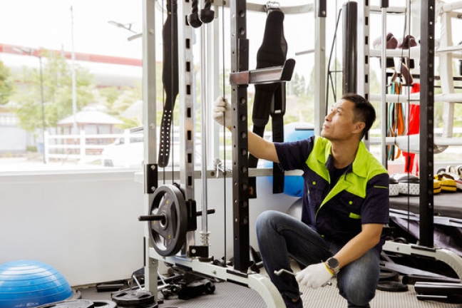 Home gym installation