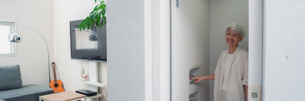 Elevator with Bi-fold Doors